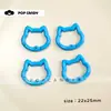 Accesorios DIY Hebilla de Resorte de Gato Lindo Llavero Colgante Accesorios Materiales Hechos a Mano Accesorios Botones Lindos