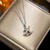 Joyería al por mayor transfronteriza Colgante Perro Bleo Cadena de Clavícula de Verano Collar Joyería para Usar Apilada Collar para Mujer de Alto Sentido