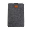 Bolsa de fieltro para venta al por mayor transfronteriza, funda protectora de fieltro plana para iPad, bolsa de forro para computadora de negocios, bolsa de almacenamiento para productos digitales