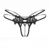 Ropa interior sexy talla grande al por mayor popular encaje perla masaje tanga sexy ropa interior sexy