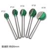 Oferta especial, cuchillo de bola de 3 mm/6 mm para tallado de madera, tallado de raíces, taladro esférico, taladro de alta velocidad, rectificado eléctrico, molino recto, cuchillo para tallado de raíces