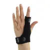 Fijación de dedo transfronteriza con férula para pulgar tira de aluminio protector de flexión de muñeca soporte de articulación protector de dedo deportivo