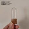 Wen play vitrina de cristal con tapa caja de exhibición tallado de hueso de oliva semilla única cubierta de sellado a prueba de polvo mineral pequeño anti-desprendimiento mini cubierta antipolvo