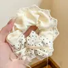 Colección de scrunchies de verano: versátiles ligas coreanas para el cabello, cuerdas para el cabello estilo universitario fresco, accesorios elásticos para el cabello, accesorios para la cabeza para mujeres