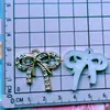 Pinza para el pelo con diamantes de imitación galvanizados, lazo de perlas, corazón, mariposa, dijes para zapatos, funda de teléfono, accesorios para ropa, piezas de plástico