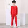 Una generación de niños y niñas de año de nacimiento del cabello traje de ropa de otoño hombres y mujeres boda rojo ropa de otoño calzoncillos largos