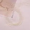 Pérola Artificial Gipsofila Corrente de Contas Plásticas Fio de Contas String Acessórios para Joias DIY Buquê de Flores de Mão Decoração de Festa de Casamento