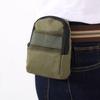 Fabricante al por mayor de bolsas tácticas para exteriores, accesorios enchufables, cinturón vertical resistente al desgaste, bolsa deportiva para colgar en la cintura, bolsa para teléfono móvil.