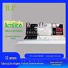 Expositor de esmalte acrílico de alta transparência, expositor de produtos para pele e perfume, expositor de armazenamento de gadgets de fábrica