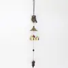 Sinos de liga metálica para exterior, pingentes de carrilhão de vento, decorações de estilo étnico para áreas cênicas, carrilhões de vento de animais para jardim, decorações transfronteiriças