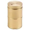 Porta Palillos de Cobre Puro con Junta de Bambú Caja de Palillos Simple para el Hogar Portátil para Dormitorio Comedor Sala de Estar A prueba de Polvo Resistente a Caídas Palillos