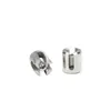 Abrazadera de cuerda de acero inoxidable 316 tipo Cross Chuck accesorios de hardware fijos para celosía de cable de acero orificio pasante/orificio ciego
