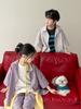 Traje para Niños 2026 Estilo Verano Niños y Niñas Estilo Coreano Color Sólido Casual Traje de Solapa para Niños Conjunto de Dos Piezas con Pantalones Cortos de Manga Corta