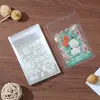 Sacos Autoadesivos de OPP com Estampa de Desenho Animado de um Filhote, Sacos Plásticos Autoadesivos para Acessórios, Sacos Autoadesivos Adesivos Tipo Polaroid