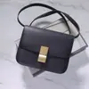 Bolso para Mujer de Cuero Genuino Patrón Frotado a Mano Piel de Vaca Patrón de Palillo de Dientes Vintage Bolso Tofu Caja Bolso Cuadrado Pequeño Bolso de Hombro Cruzado