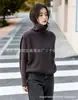 Chaleco de Punto de Cuello Alto Nuevo Estilo Coreano Otoño/Invierno para Mujer, Chaleco Suéter sin Mangas de Estilo Sencillo, Chal Cálido de Color Puro para Superponer