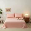 Colcha Classe A 100 folhas cor sólida única colcha solteiro casal doméstico três peças casal cama 1,8m