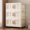 Caixa de Armazenamento Dobrável Doméstica para Roupas Armário de Armazenamento de Roupas Caixa Organizadora Camadas Múltiplas Caixa de Armazenamento para Brinquedos e Lanches Venda por Atacado de Fábrica