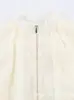 Comercio exterior transfronterizo ropa de mujer otoño nuevo estilo europeo y americano moda holgada plisada chaqueta bomber 7817316