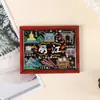 Imanes de Refrigerador de Madera Pizarra Personalizados con Nombres de Ciudades Chinas, Atracciones Turísticas Magnéticas 3D, Regalos Creativos, Souvenirs Culturales y Creativos