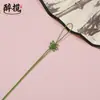 Pequeño Nudo de Hilo de Jade Nudo Chino Colgante con Borla Adorno Lanyard para Unidad USB Empaque Caja de Regalo Bolsa de Té DIY Venta Directa del Fabricante