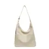 Grande capacidade de deslocamento bolsa de ombro feminina 2024 nova outono e inverno vintage moda balde bolsa casual all-match crossbody bolsa