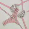 Bikini de cadena de diamantes nuevo 2020 traje de baño bikini de diamantes bikini popular popular en Amazon