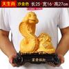 Adornos de resina de serpiente de fábrica de Shenzhen Feng Shui 12 Zodiaco suerte decoración del hogar invitado Artesanía Regalos Venta al por mayor