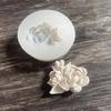 Flor de Hibisco Iris Rosa Flor de Osmanthus Molde de Silicona Molde de Yeso para Aromaterapia Molde Decorativo