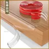 Tira Anticolisión Autoadhesiva, Tira Protectora de Bordes, Protector Suave de Esquina de Silicona Transparente Protector de Esquina de Muebles a Prueba de Bebés