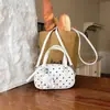Bolso Cruzado Estilo Coreano Ins de Lunares, Sensación de Nicho de Alta Gama, Nuevo Modelo 2026 Bolso de Mano para Mujer, Bolso Boston Tipo Almohada