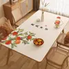 Jogo Americano de Couro, Não Lavável, Impermeável, à Prova de Óleo, Resistente ao Calor, Jogo Americano de Mesa de Jantar, Toalha de Mesa para Mesa de Centro, Luxo Leve, Sensação de Alta Qualidade, Toalha de Mesa para Sala de Estar