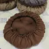 Funda de Cojín Redonda para Taburete de Color Sólido Tela Funda de Cojín para Taburete Alto Silla Tatami Barra Mostrador Banda Elástica Funda de Cojín Integrada