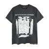 Hesito os Ricos Segunda Geração Bonitos High Street Erd Manga Curta Atacado Transfronteiriço Soltos Casuais Tops Camisetas para Homens e Mulheres Verão