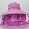 Protección Laboral sombrero de verano para mujer con ala ancha, a prueba de sol, a prueba de sol, para recoger té, exterior, protección UV, sombrero con máscara para trabajo de campo seco