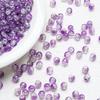 Cuentas de palomitas de maíz de 8 mm/10 mm, hechas a mano, cuentas de vidrio para manualidades, cuentas de vidrio con agujero recto, cuentas redondas para pulseras y collares.
