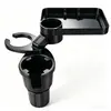 Venta Caliente Transfronteriza con Mesa Plegable Base Alta Portavasos para Coche Organizador Multifuncional para Bebidas en el Coche Portavasos