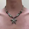 Doce e Descolado Estilo Garota Picante Y2K Colar com Pingente de Chave Coração e Borla Design de Personalidade de Nicho Ins Corrente de Suéter da Moda Tendência