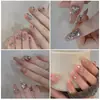Mini Joias de Strass para Nail Art com Fundo Pontiagudo Tendência Nova Coração Super Brilhante Quadrado Coração Irregular Marquise Strass para Unha Decoração Atacado