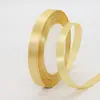 Venta al por mayor de cintas doradas para fabricantes, Empaque de cajas de regalo con flores, Cintas decorativas, Venta al por mayor de cintas transfronterizas