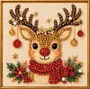 Kit DIY Pintura de Diamante Fantasma de Halloween 5D Pintura de Diamante Papai Noel de Natal Decoração de Casa Feita à Mão