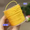 821 Linha de Algodão 1mm Linha Manbo Corda de Tecelagem Contas Peroladas Pingente Resistente ao Desgaste Cordão de Segurança Corda de Mão Vermelha Fio