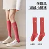 Meias grossas brancas para mulheres, finas de verão, algodão puro, malha respirável, meias longas, estilo miu, estilo universitário, meias de cano médio, verão