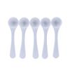 Cuchara Medidora de Plástico Blanco 4ml Cuchara Pequeña para Polvo 2g Cuchara Medidora de Líquidos No Comestible para Agua 4g