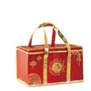 Número postal. 3, No. 4, No. 5 Bolsas Térmicas Impermeables No Tejidas Engrosadas de Papel de Aluminio Personalizadas para Mariscos, Res y Cordero Refrigerados