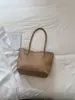 Bolso Grande de Textura Tejida de Moda para Mujer Nuevo Bolso Tote Casual Retro de Gama Alta de Nicho Súper Popular Bolso de Hombro Único para el Brazo
