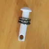 Accesorios para cesta colgante gancho de resorte amortiguador gancho de cadena para silla colgante hebilla rodamiento silenciador columpio tornillo universal
