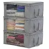 Venda Direta da Fábrica Saco para Colcha de Algodão Saco à Prova de Poeira Não Tecido Roupas Sujas Colcha Dobrável Armazenamento Saco para Colcha de Algodão Saco Organizador de Armazenamento para Colcha