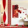Decoración de Habitación de Boda, Decoración de Casa Nueva, Decoración de Pared de Fondo de Sofá de Sala de Estar del Novio, Set de Guirnaldas para Habitación de Novia de Boda