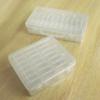 Práctica Caja Transparente para Joyería Collar Armadura Uña Diamante Caja de Almacenamiento Pequeña y Exquisita Caja de Empaque Antioxidación